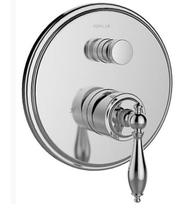 Mặt nạ sen và vòi bồn tắm cảm biến nhiệt Kohler Modulo K-72803T-B4M-AF