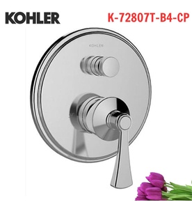 Mặt nạ sen và vòi bồn tắm Kohler Modulo K-72807T-B4-CP