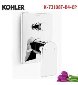 Mặt nạ sen và vòi bồn tắm Kohler Composed K-73108T-B4-CP