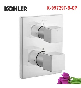 Mặt nạ sen và vòi bồn tắm cảm biến nhiệt Kohler Modulo K-99729T-9-CP