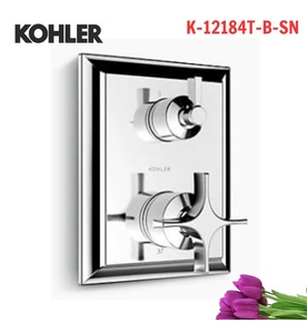 Mặt nạ sen và vòi bồn tắm cảm biến nhiệt Kohler Modulo K-99966T-3S-CP