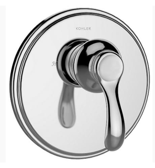 Mặt nạ sen tắm cổ điển 1 chiều Kohler Modulo K-72806T-C4-BN