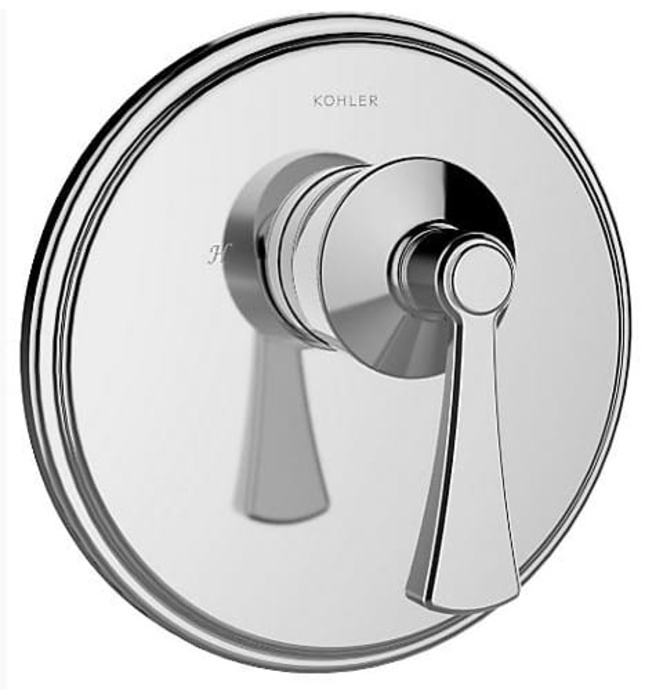 Mặt nạ sen tắm cổ điển 1 chiều Kohler Modulo K-72808T-B4-CP