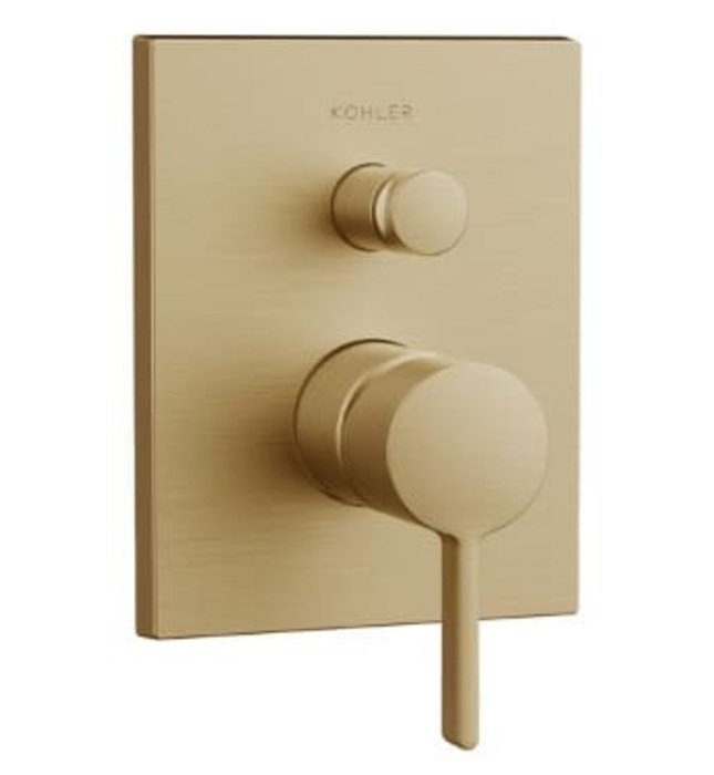 Mặt nạ sen và vòi bồn tắm âm tường Kohler Composed K-99723T-B4-BV