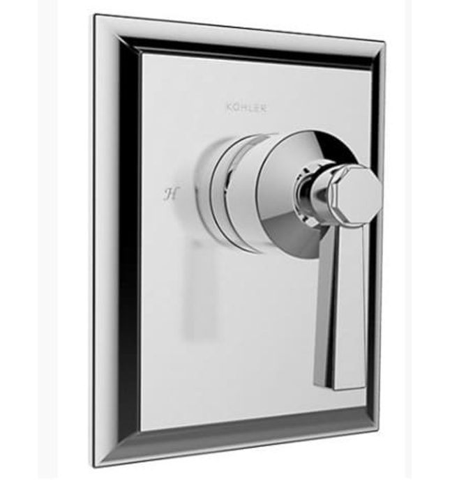 Mặt nạ sen tắm cổ điển 1 chiều Kohler Modulo K-99965T-B4A-CP