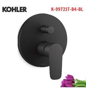 Mặt nạ sen và vòi bồn tắm âm tường Kohler Composed K-99721T-B4-BL