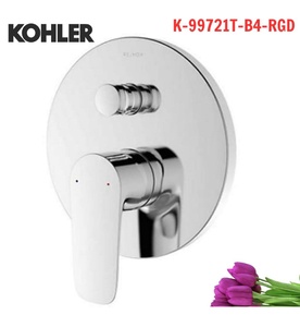 Mặt nạ sen và vòi bồn tắm âm tường Kohler Composed K-99721T-B4-RGD