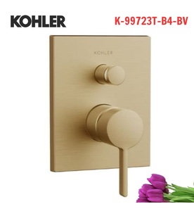 Mặt nạ sen và vòi bồn tắm âm tường Kohler Composed K-99723T-B4-BV
