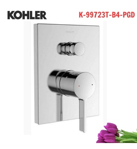Mặt nạ sen và vòi bồn tắm âm tường Kohler Composed K-99723T-B4-PGD