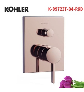 Mặt nạ sen và vòi bồn tắm âm tường Kohler Composed K-99723T-B4-RGD