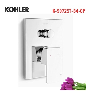 Mặt nạ sen và vòi bồn tắm âm tường Kohler Composed K-99725T-B4-BL