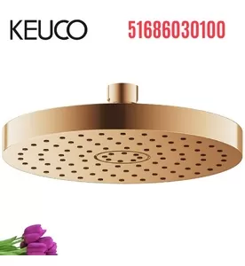 Bát sen phun mưa tròn vàng Keuco 51686030100