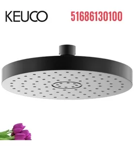 Bát sen phun mưa tròn đen Keuco 51686130100