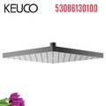 Bát sen phun mưa vuông đen Keuco 53086130100