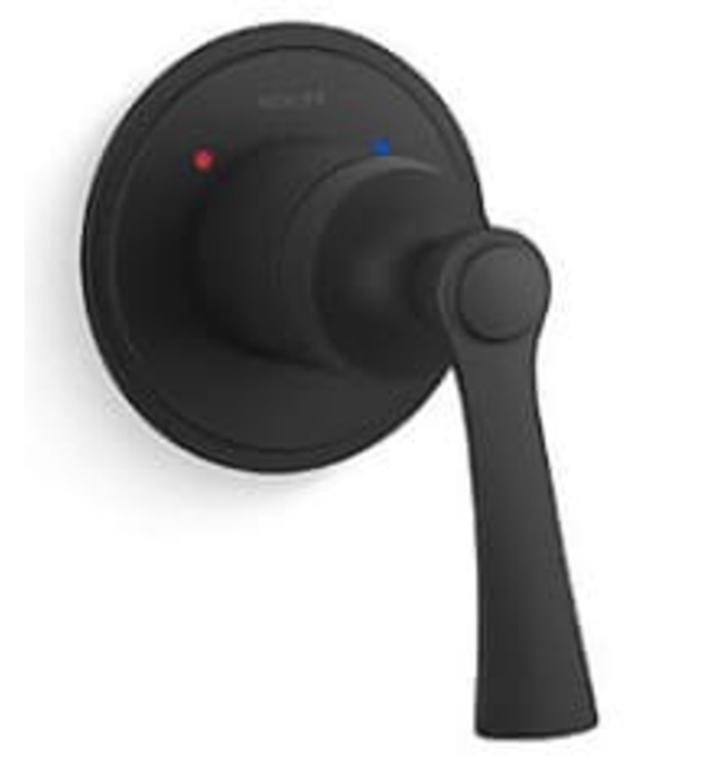 Mặt nạ điều khiển sen tắm âm tường 2 chiều Kohler K-26481T-4-BL