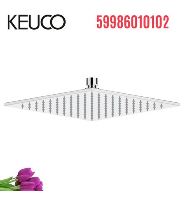 Bát sen phun mưa vuông Keuco 59986010102 (200mm)