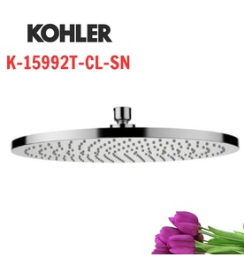 Đầu sen tròn gắn trần Kohler K-15992T-CL-SN