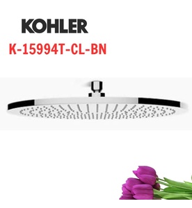 Đầu sen tròn gắn trần Kohler K-15994T-CL-BN