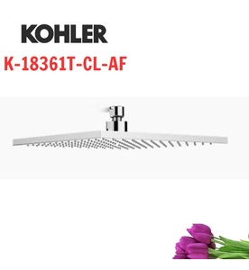 Đầu sen vuông gắn trần Kohler K-18361T-CL-AF