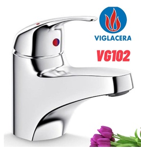 Vòi chậu rửa mặt nóng lạnh Viglacera VG102 (VSD102)