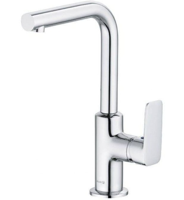 Vòi lavabo nóng lạnh 1 chân cao đen Pure & Style Kludi 400243975
