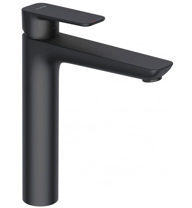 Vòi lavabo nóng lạnh 1 chân cao đen Kludi Pure & Style 402963975