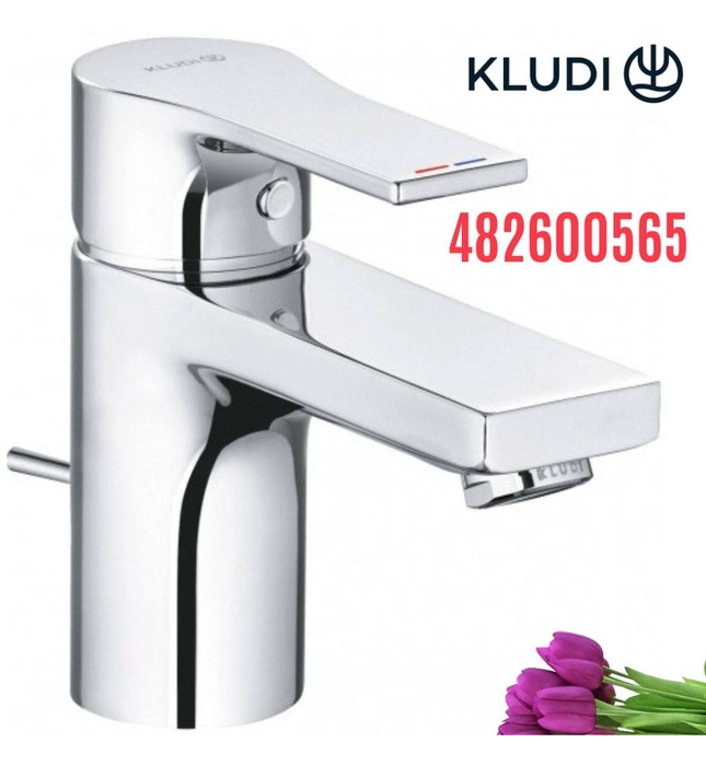 Vòi lavabo nóng lạnh 1 chân Zenta SL Kludi 482600565