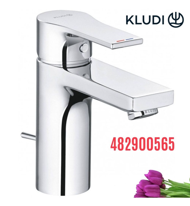 Vòi lavabo nóng lạnh 1 chân Zenta SL Kludi 482900565