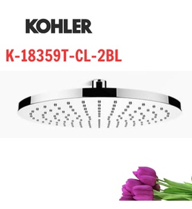 Đầu sen tròn gắn trần Kohler K-18359T-CL-2BL