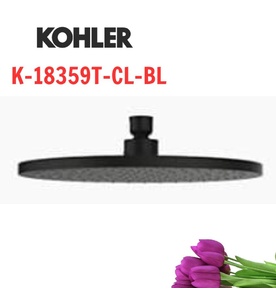 Đầu sen tròn gắn trần Kohler K-18359T-CL-BL