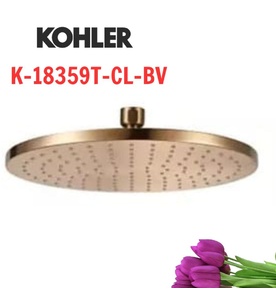 Đầu sen tròn gắn trần Kohler K-18359T-CL-BV