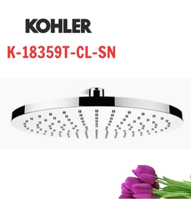 Đầu sen tròn gắn trần Kohler K-18359T-CL-SN