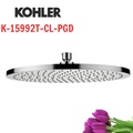 Đầu sen tròn gắn trần Kohler K-15992T-CL-PGD