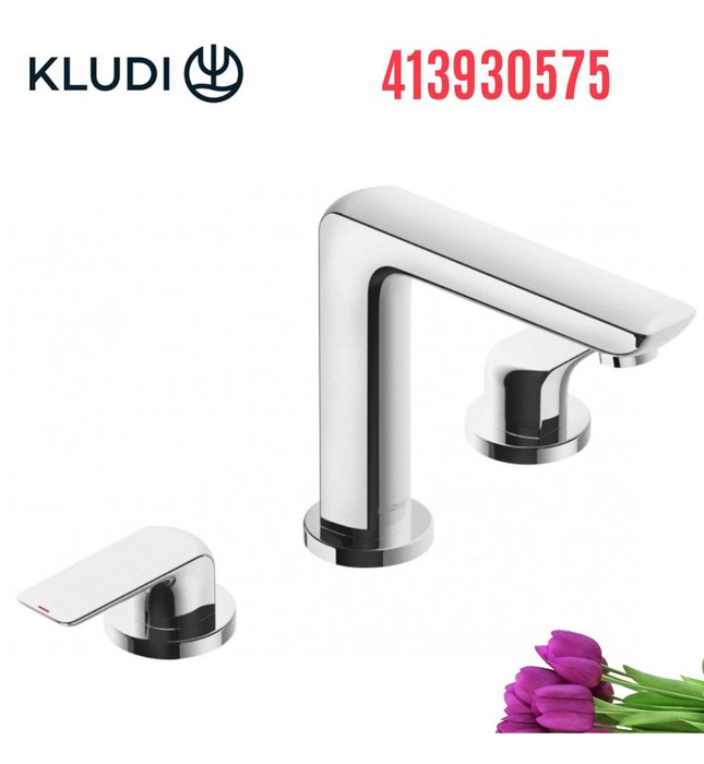 Vòi lavabo nóng lạnh gắn chậu 3 chân Ameo Kludi 413930575
