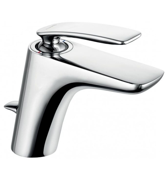 Vòi lavabo nóng lạnh 1 chân trắng Balance Kludi 520239175