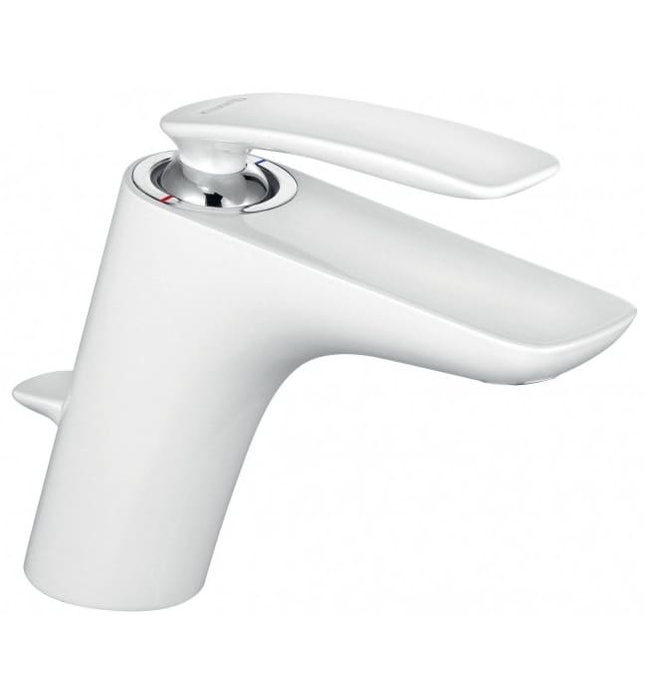 Vòi lavabo nóng lạnh 1 chân trắng Balance Kludi 520239175