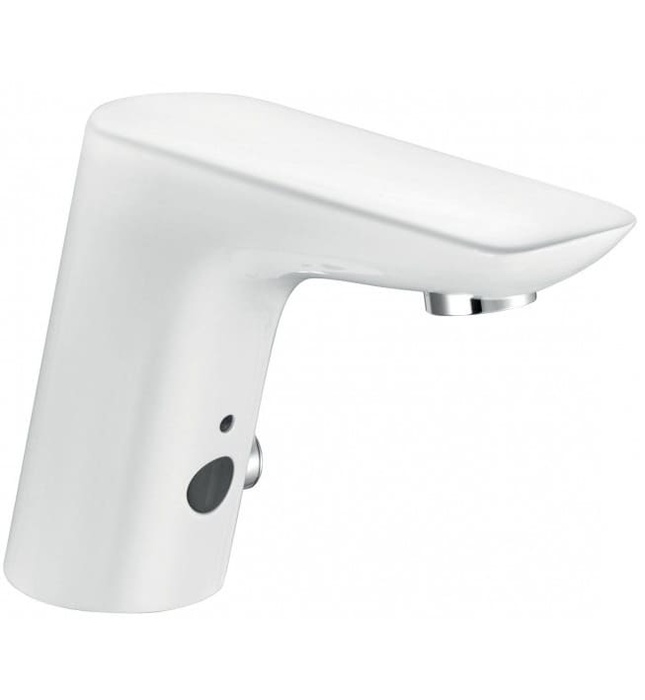 Vòi lavabo cảm ứng nóng lạnh trắng Đức Balance Kludi 5210091