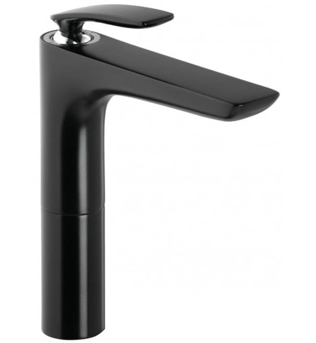 Vòi lavabo nóng lạnh 1 chân cao đen Kludi Balance 522968775