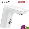 Vòi lavabo cảm ứng nóng lạnh trắng Đức Balance Kludi 5210091