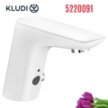 Vòi lavabo cảm ứng nóng lạnh trắng Đức Balance Kludi 5220091