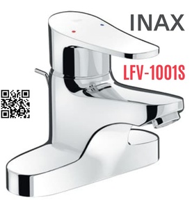 Vòi Chậu Rửa Mặt 3 Lỗ Nóng Lạnh INAX LFV-1001S