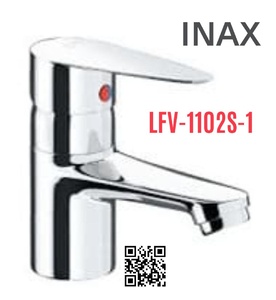 Vòi Chậu Rửa Mặt NÓNG LẠNH INAX LFV-1102S-1 (BỎ MẪU)