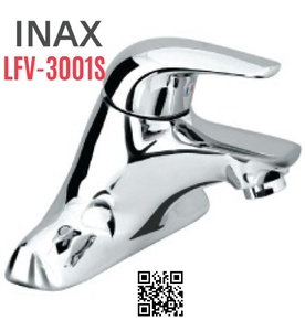 Vòi chậu rửa mặt 3 lỗ nóng lạnh INAX LFV-3001S