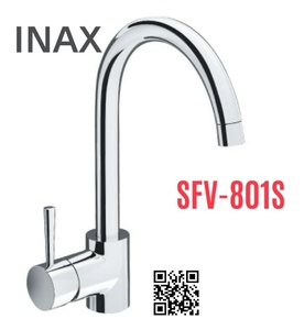 Vòi rửa bát nóng lạnh gắn chậu INAX SFV-801S (Bỏ mẫu)