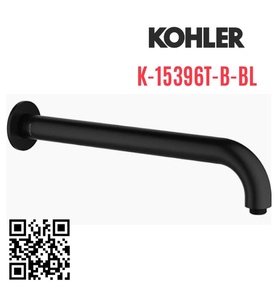 Tay sen gắn tường Kohler K-15396T-B-BL