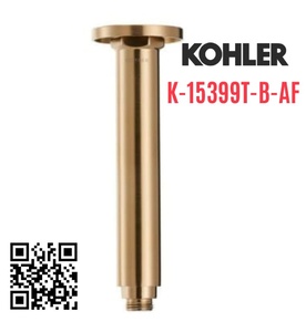 Tay sen gắn trần Kohler K-15399T-B-AF