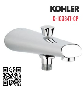 Vòi bồn tắm kèm bộ nối dây sen Mỹ Kohler Strayt K-10384T-CP