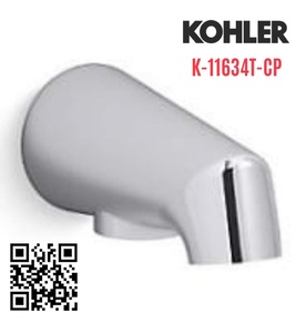 Vòi bồn tắm gắn tường Mỹ Kohler Strayt K-11634T-CP