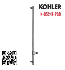 Thanh trượt sen tắm 80cm Mỹ Kohler Slidebar K-8524T-PGD