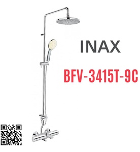 Vòi sen tắm đứng nhiệt độ Inax BFV-3415T-9C